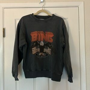 Anine Bing - Vintage Eagle-Graphic Sweatshirt Size S